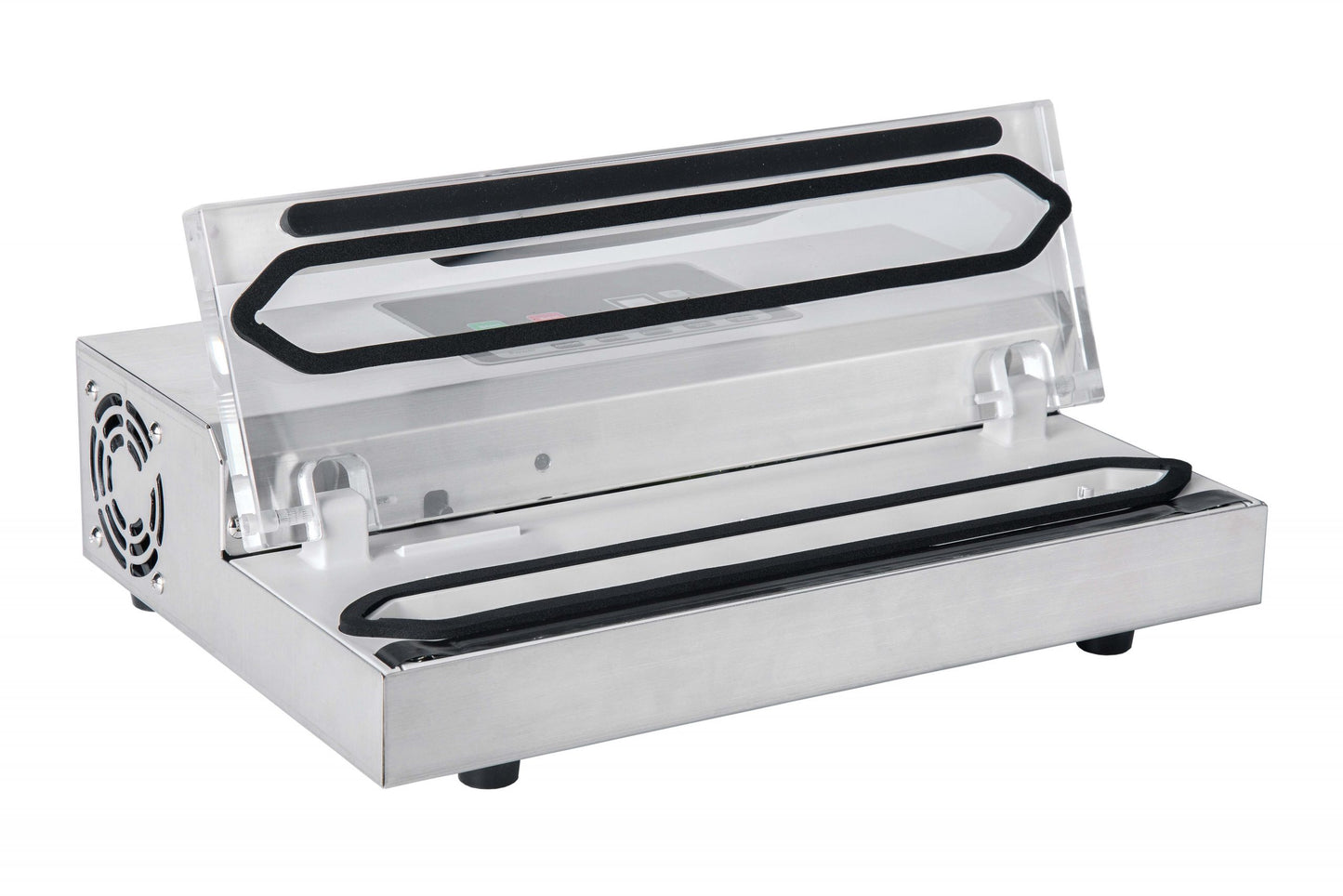 VACUUM SEALING MACHINE PAC FOOD VS603 with PACK OF 500, 200 X 300MM CHANNEL BAGS