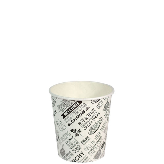 C-SU12 HOT CHIP CUP DELI PRINT 12 OZ CARTON/1000 - 30 CARTON BULK BUY FREE DELIVERY FOR BRISBANE METRO AREAS