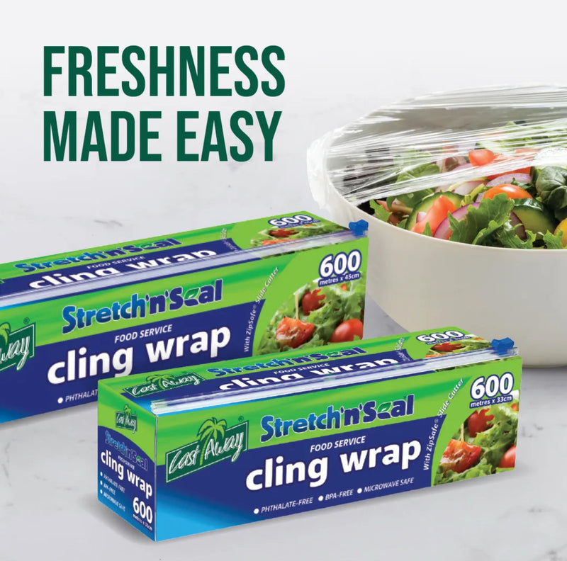 Stretch’n’Seal® Food Service Cling Wrap Film 33cm x 600m